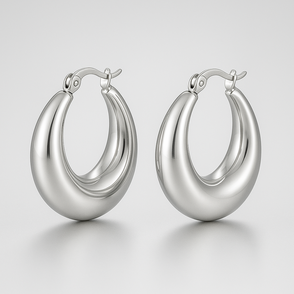 Zilveren Dauw Oorbellen